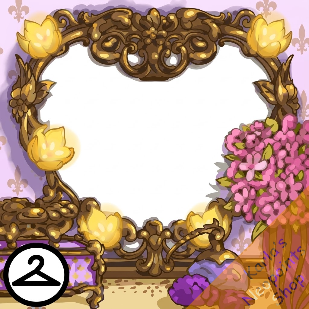 Princess’ Boudoir Reflection Foreground