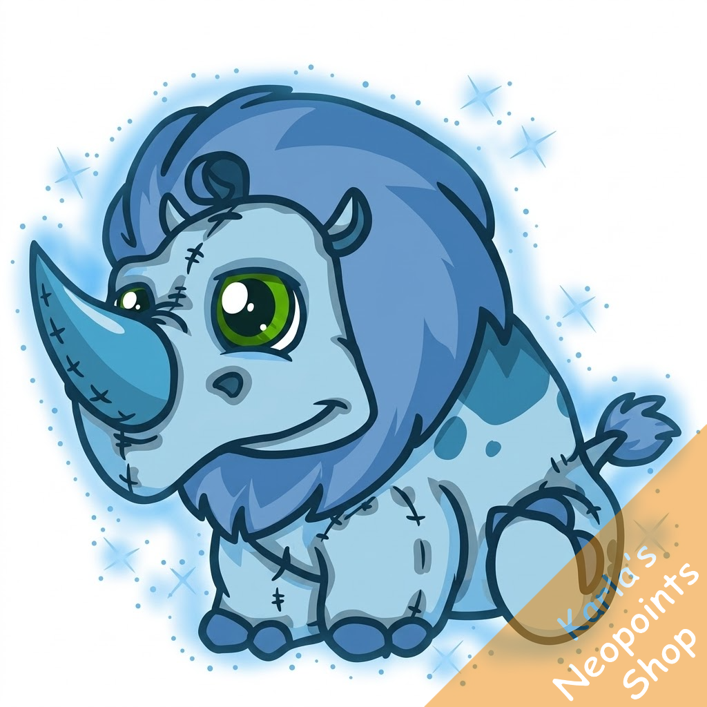 Magical Blue Tonu Plushie