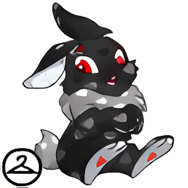 Prismatic Onyx: Adoring Valentine Cybunny