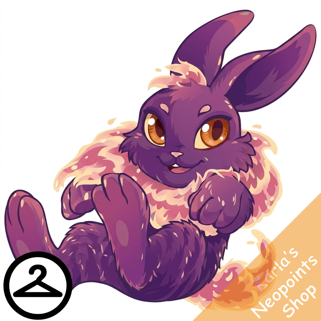 Prismatic Sunset: Coastal Water Cybunny