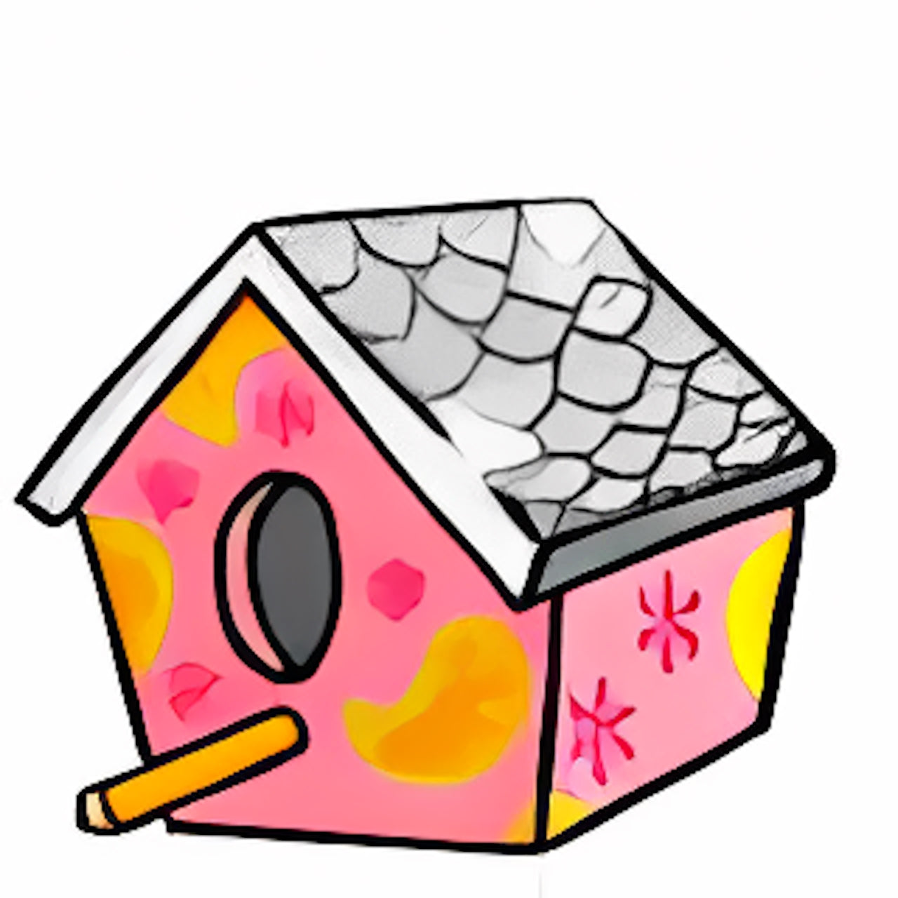 Disco Birdhouse