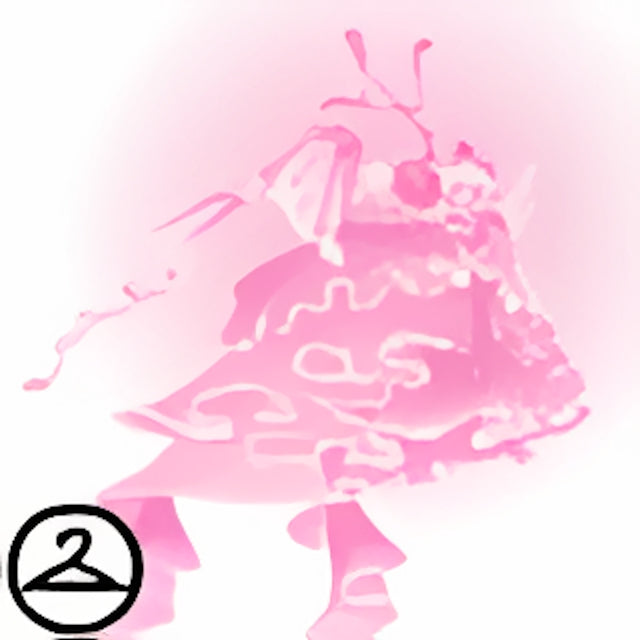 Dyeworks Pink: Maraquan Flowy Chiffon Dress