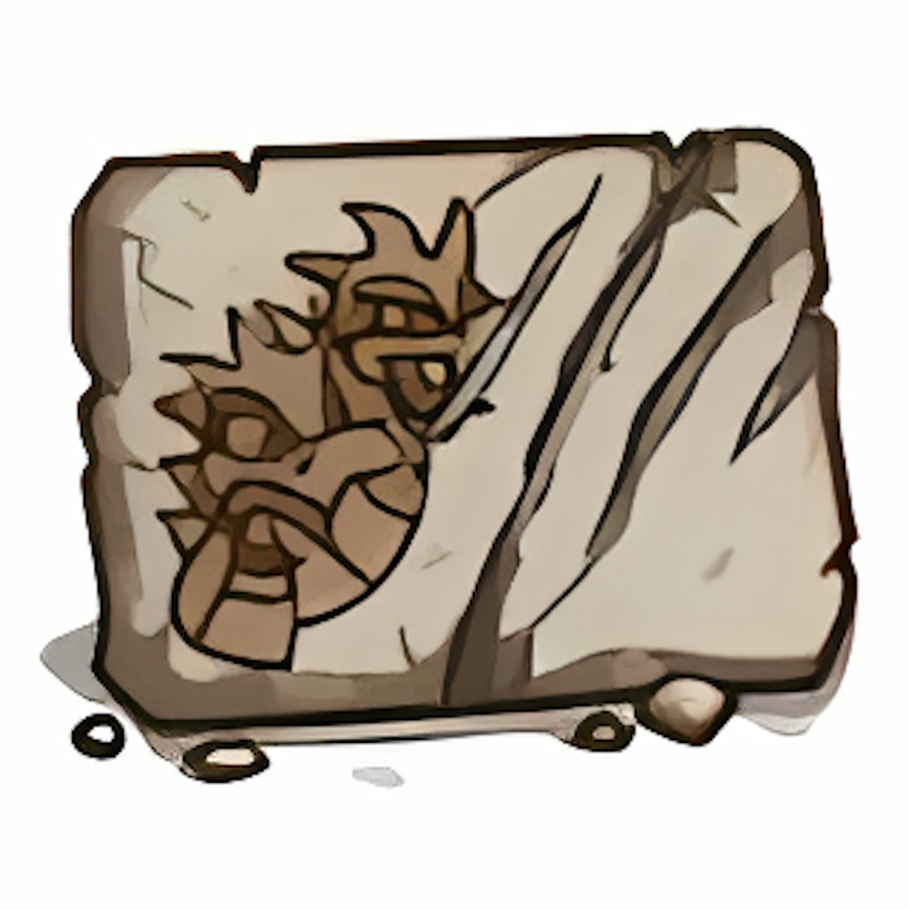 Scored Stone Business Card