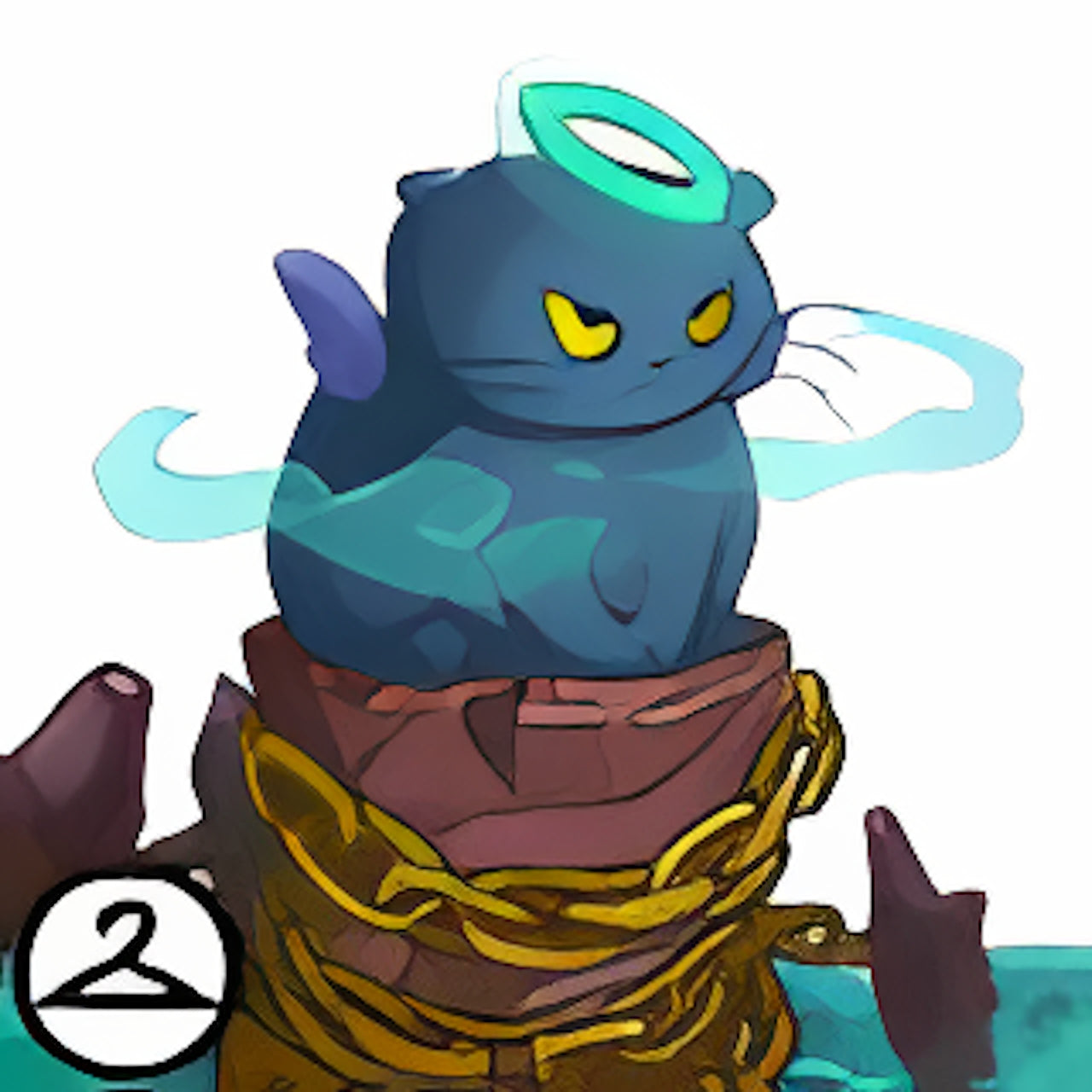 Giant Plumpy Background Trinket