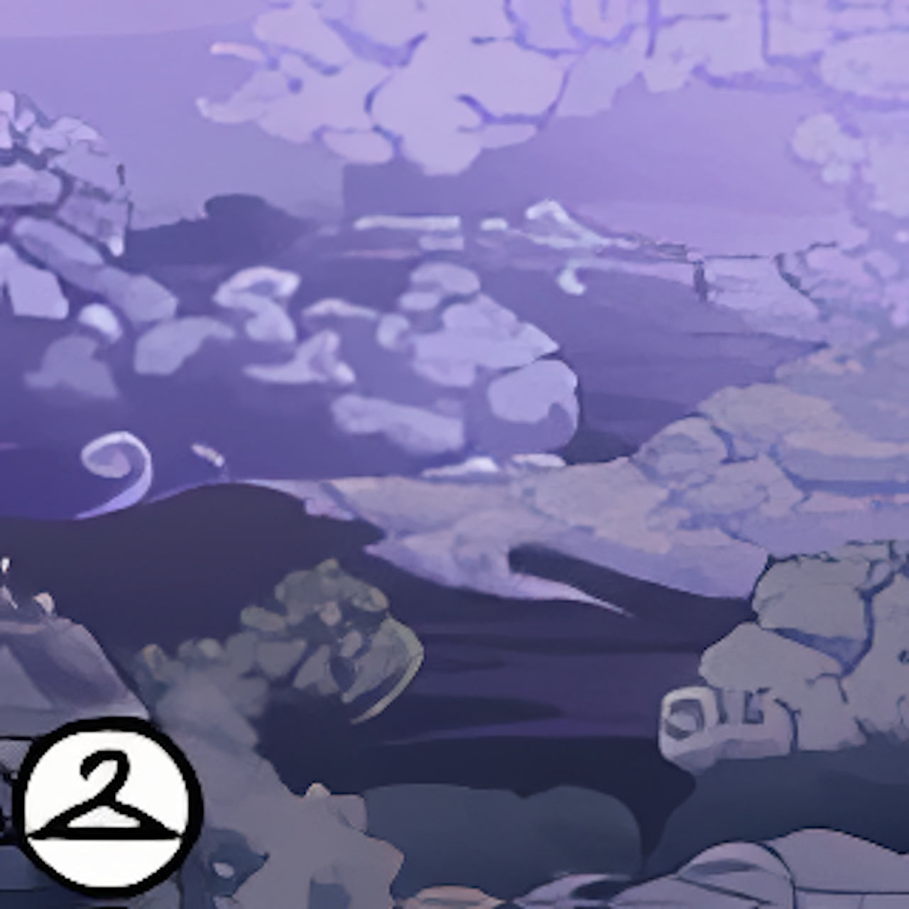 Dyeworks Void Black: Flying in the Sky Background