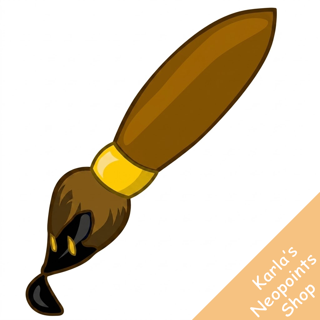 Halloween Petpet Paint Brush
