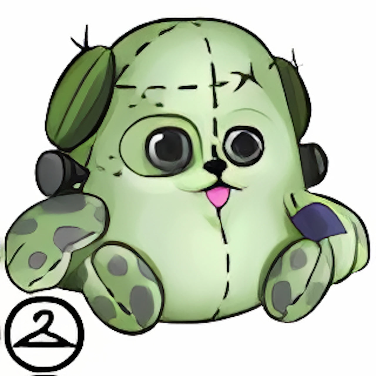 Baby Halloween Warf Plushie