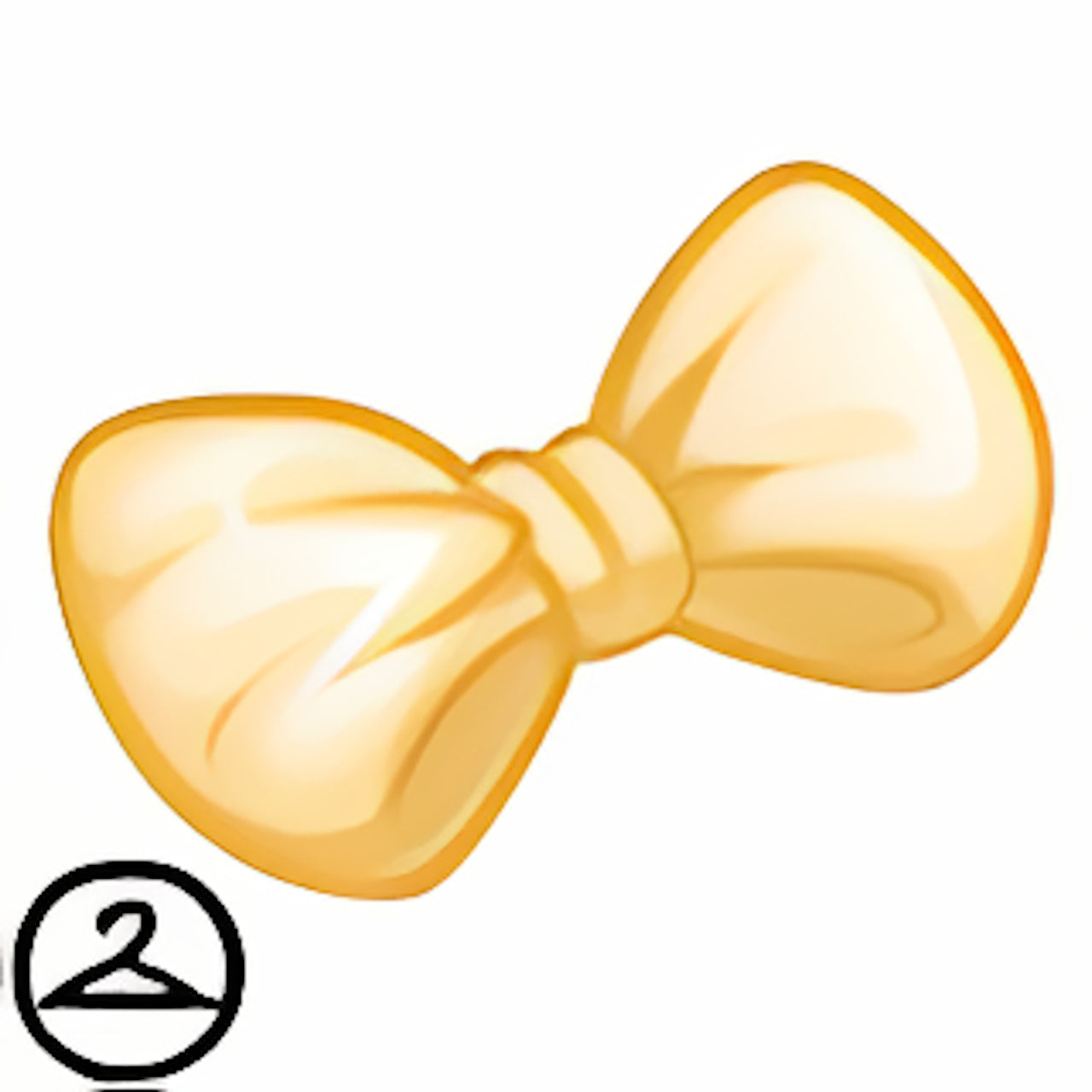 Dyeworks Yellow: Pink Baby Bow