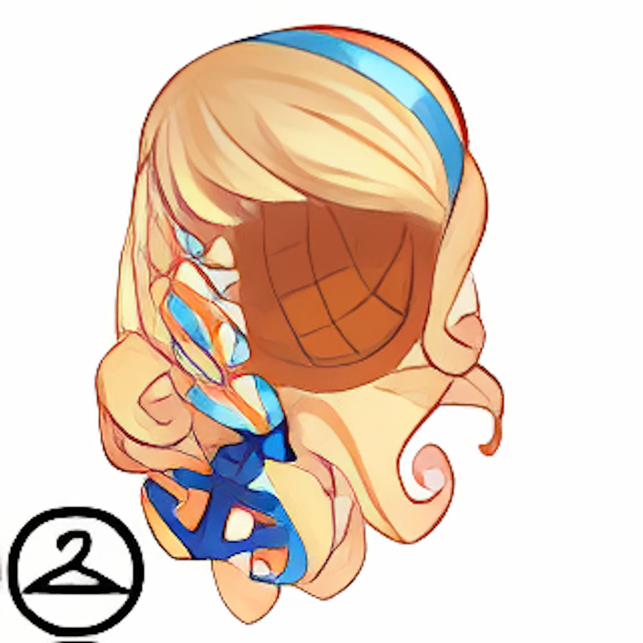 Premium Collectible: Blonde Anchor Wig