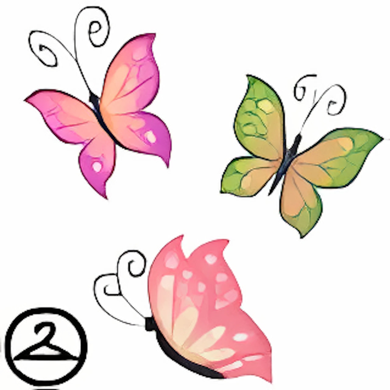 Butterfly Flutter Head Accessory