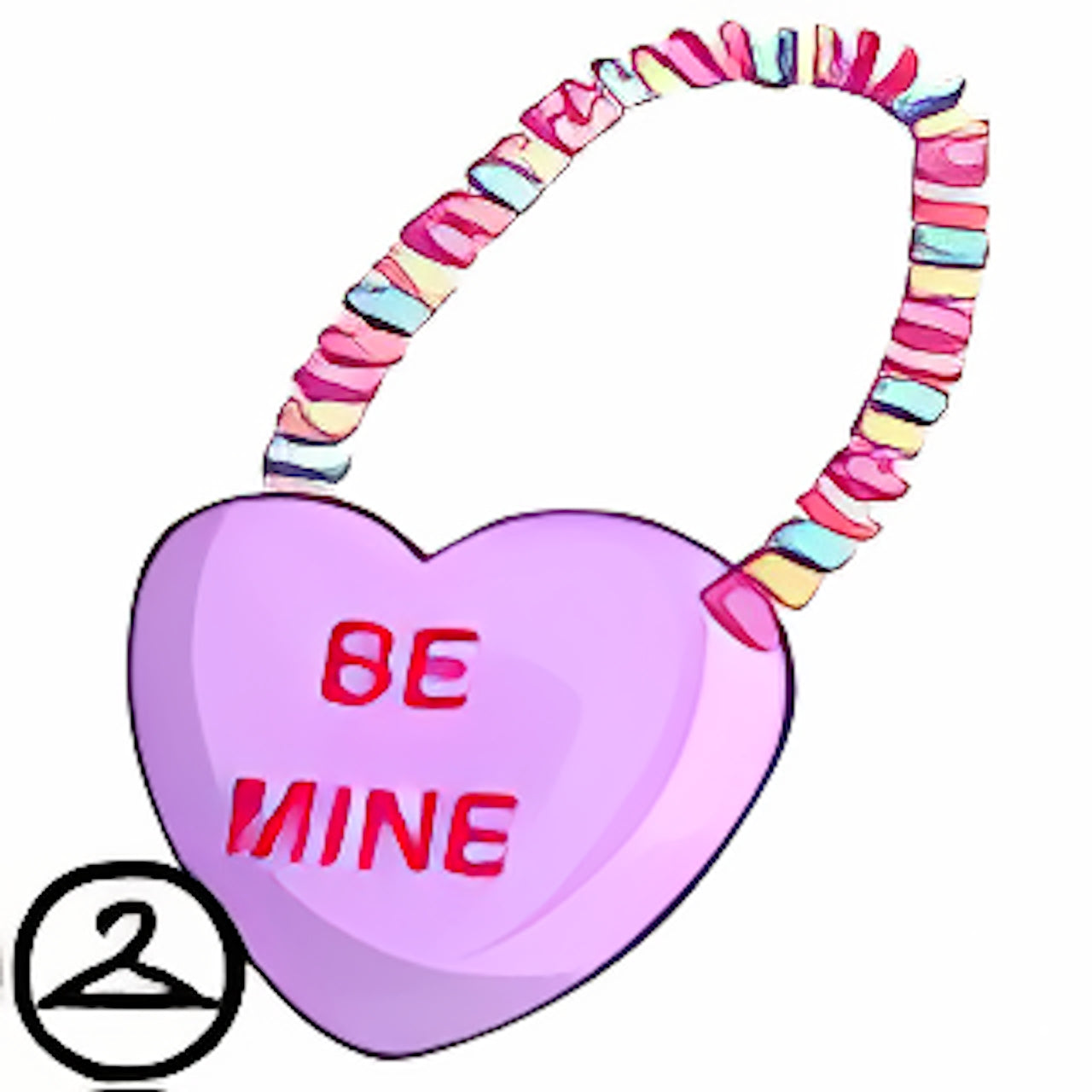 Candy Heart Handbag