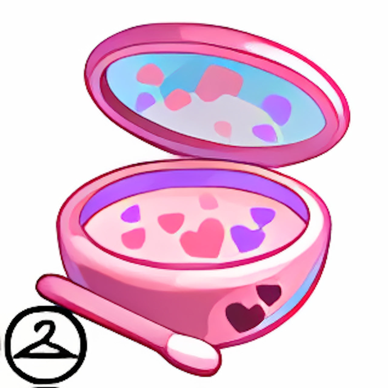 Maraquan Heart Eyes Makeup