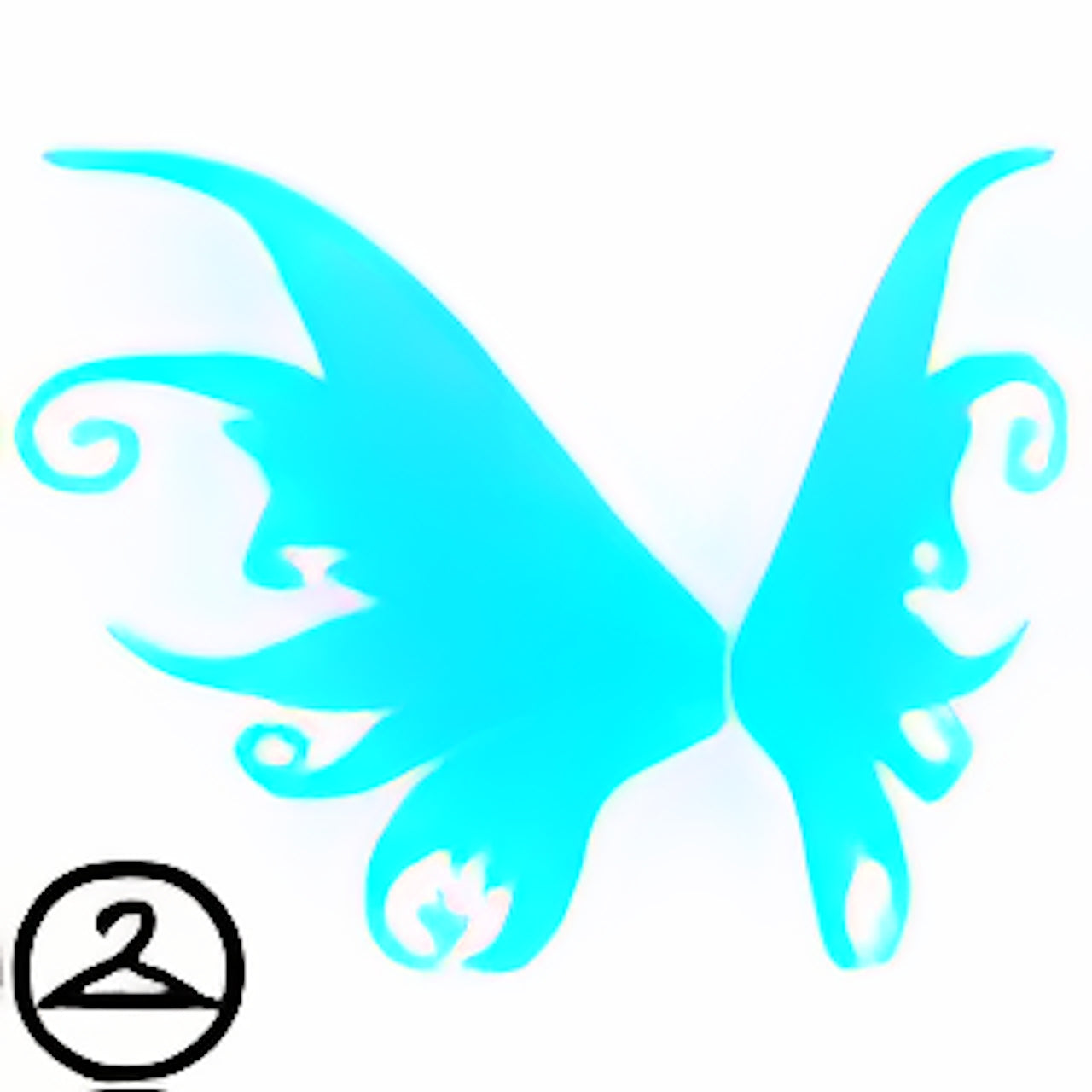 Dyeworks Blue: Winter Faerie Wings