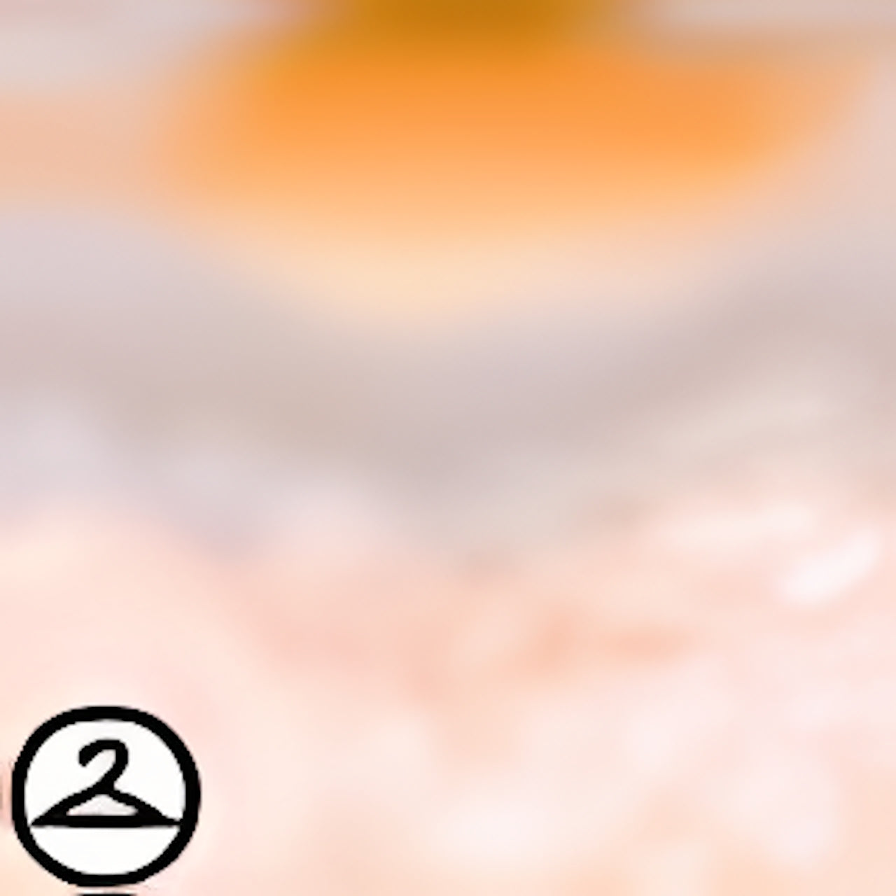 Dyeworks Orange: Amongst the Clouds Background