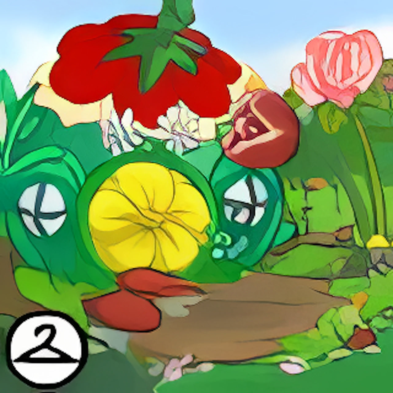 House of Flowers Background