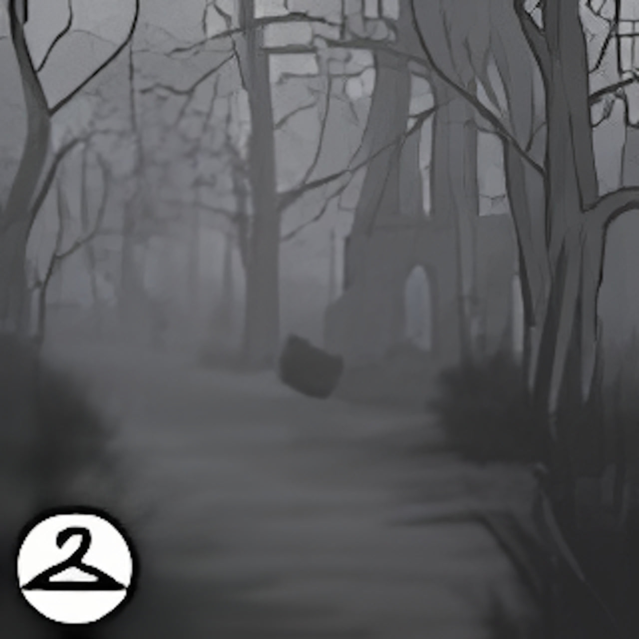Forest Fog Background