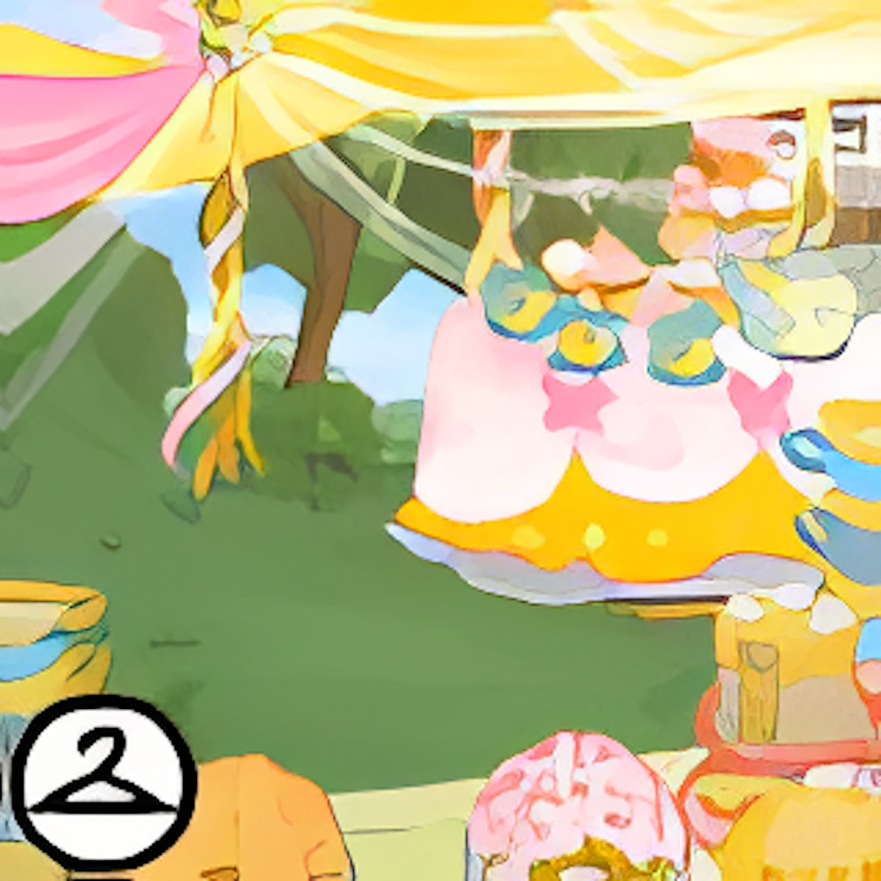 Garden Tea Background