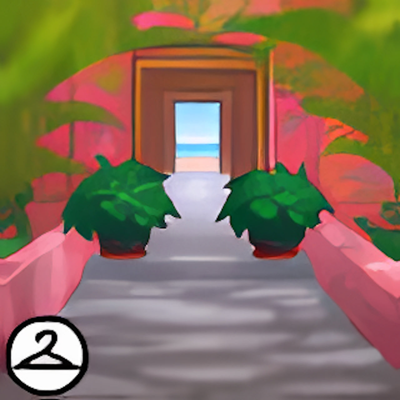 Premium Collectible: Entryway to Summer Background