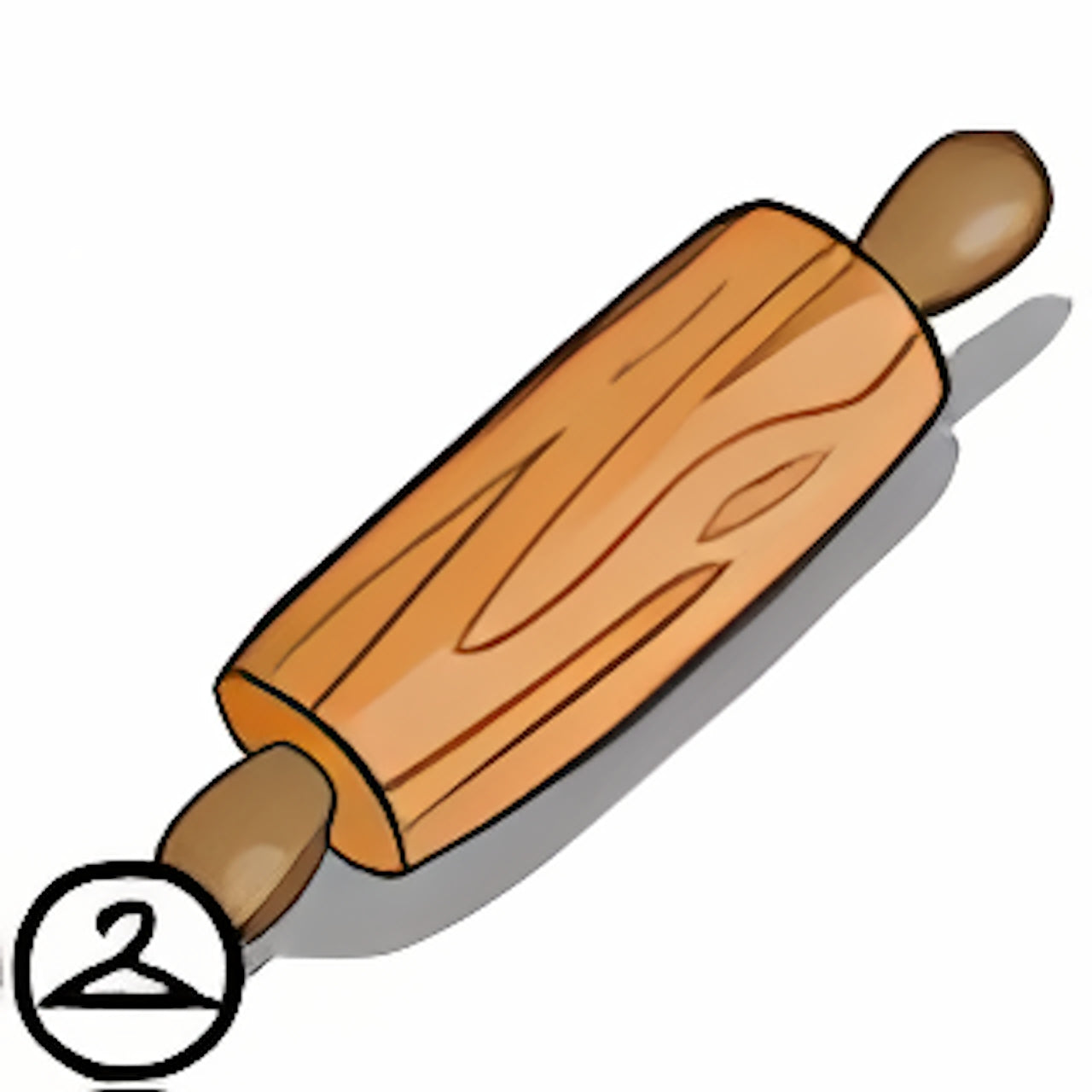 Classic Wooden Rolling Pin