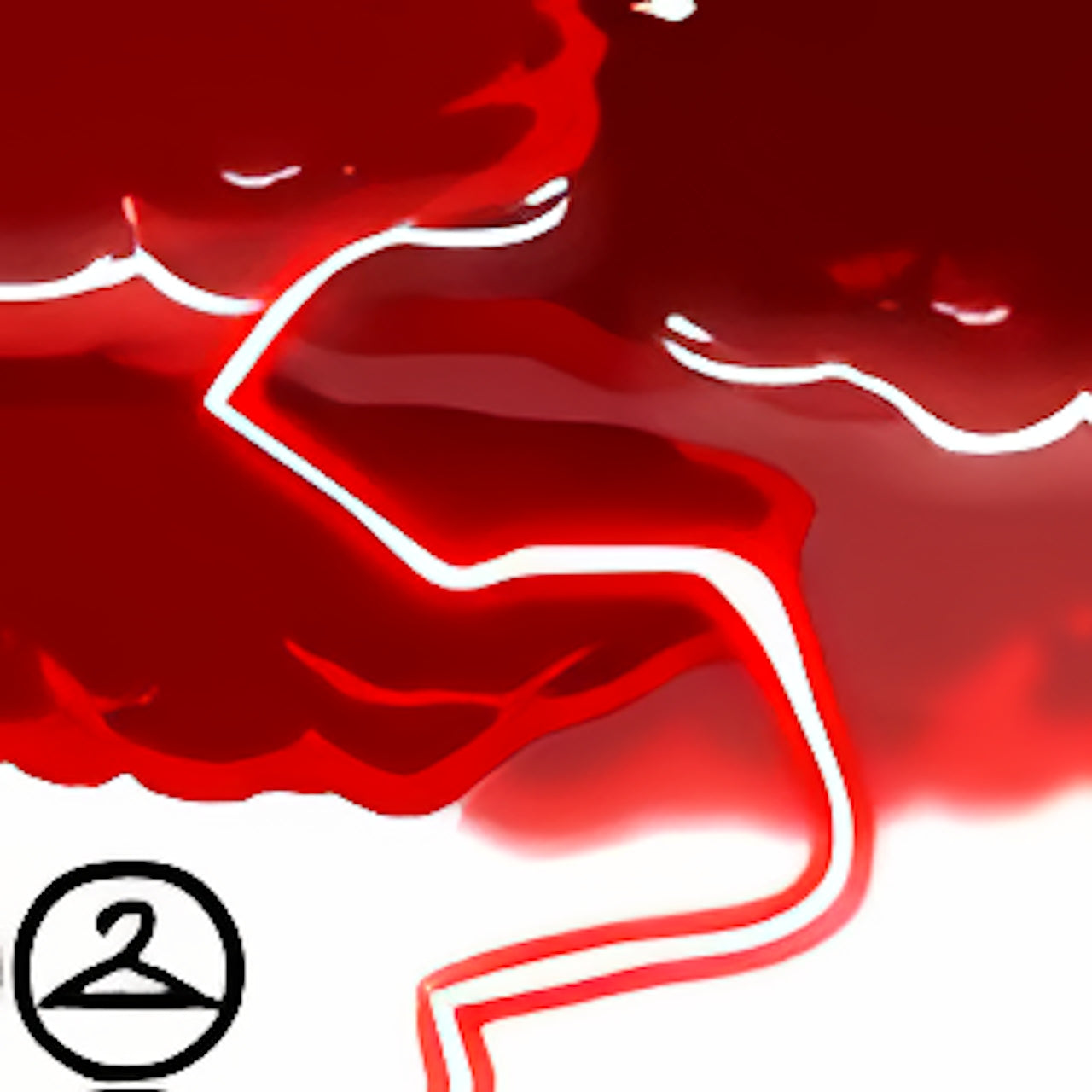 Churning Red Clouds