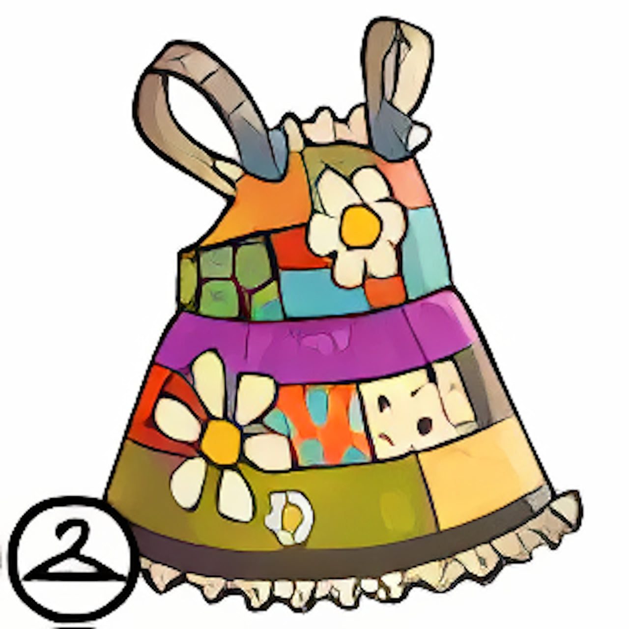 Pretty Patchwork Dress