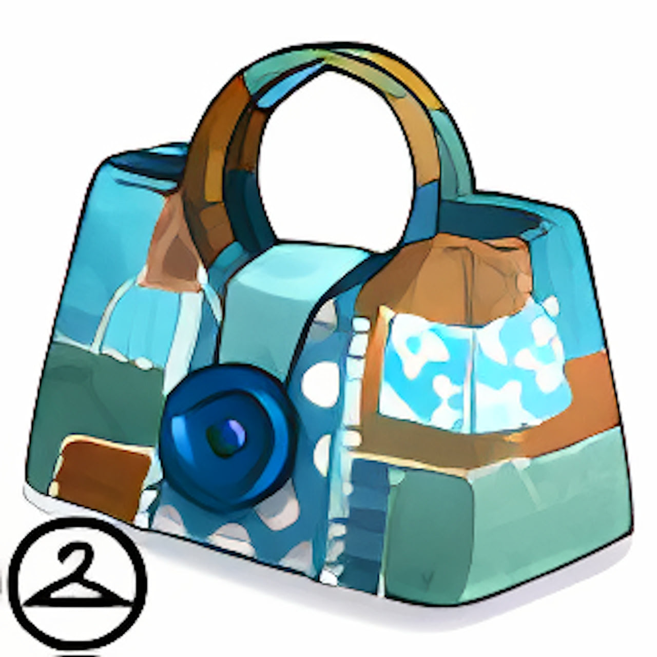 Oversized Patchwork Handbag
