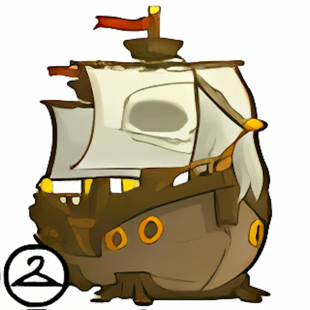 Docked Pirate Ship