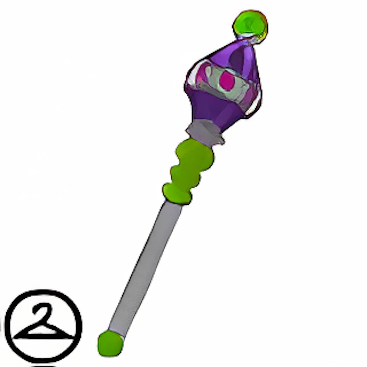 Stately Jewelled Sceptre