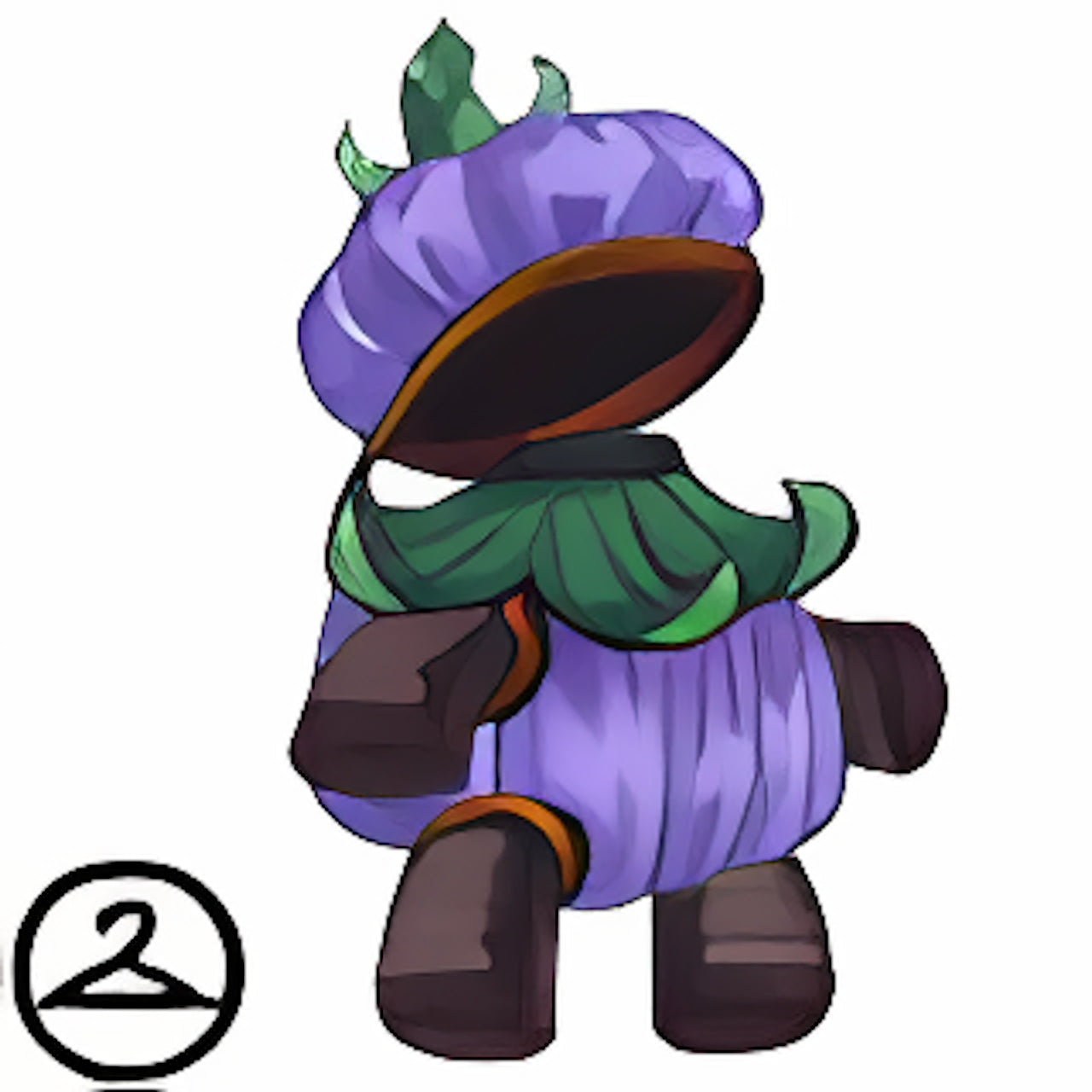 Dyeworks Purple: Baby Pumpkin Costume