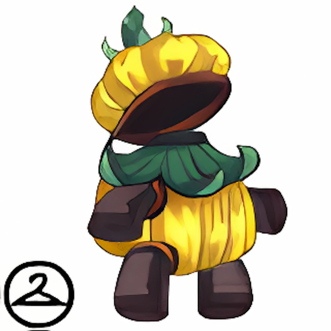 Dyeworks Yellow: Baby Pumpkin Costume