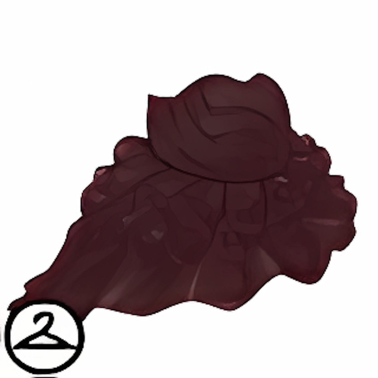 Chocolate Fountain Ball Gown