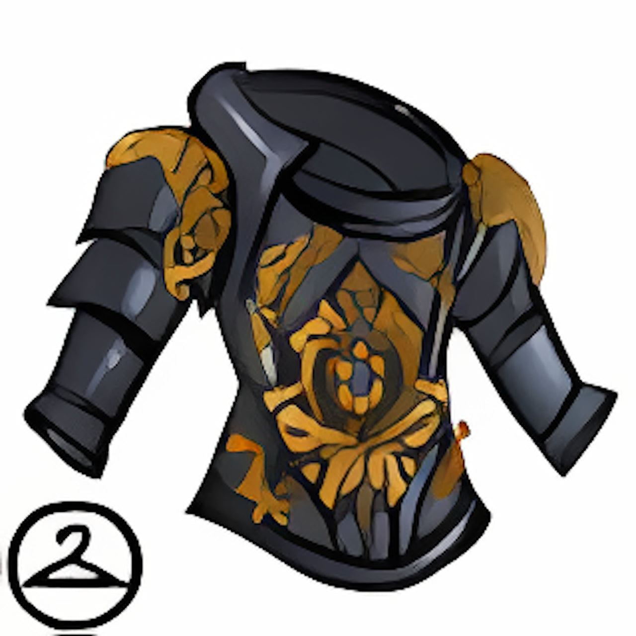 Golden Damask Armour