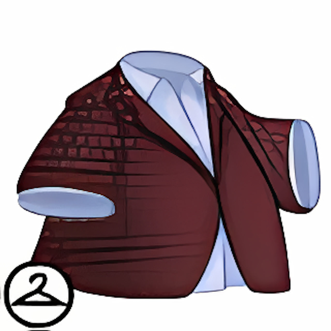 Heart Dotted Blazer and Shirt