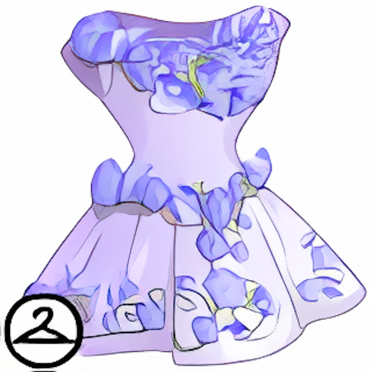 Colourful Flower Dress