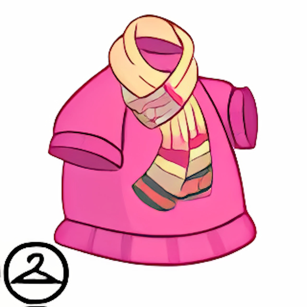 Premium Collectible: Long Sweater with Scarf