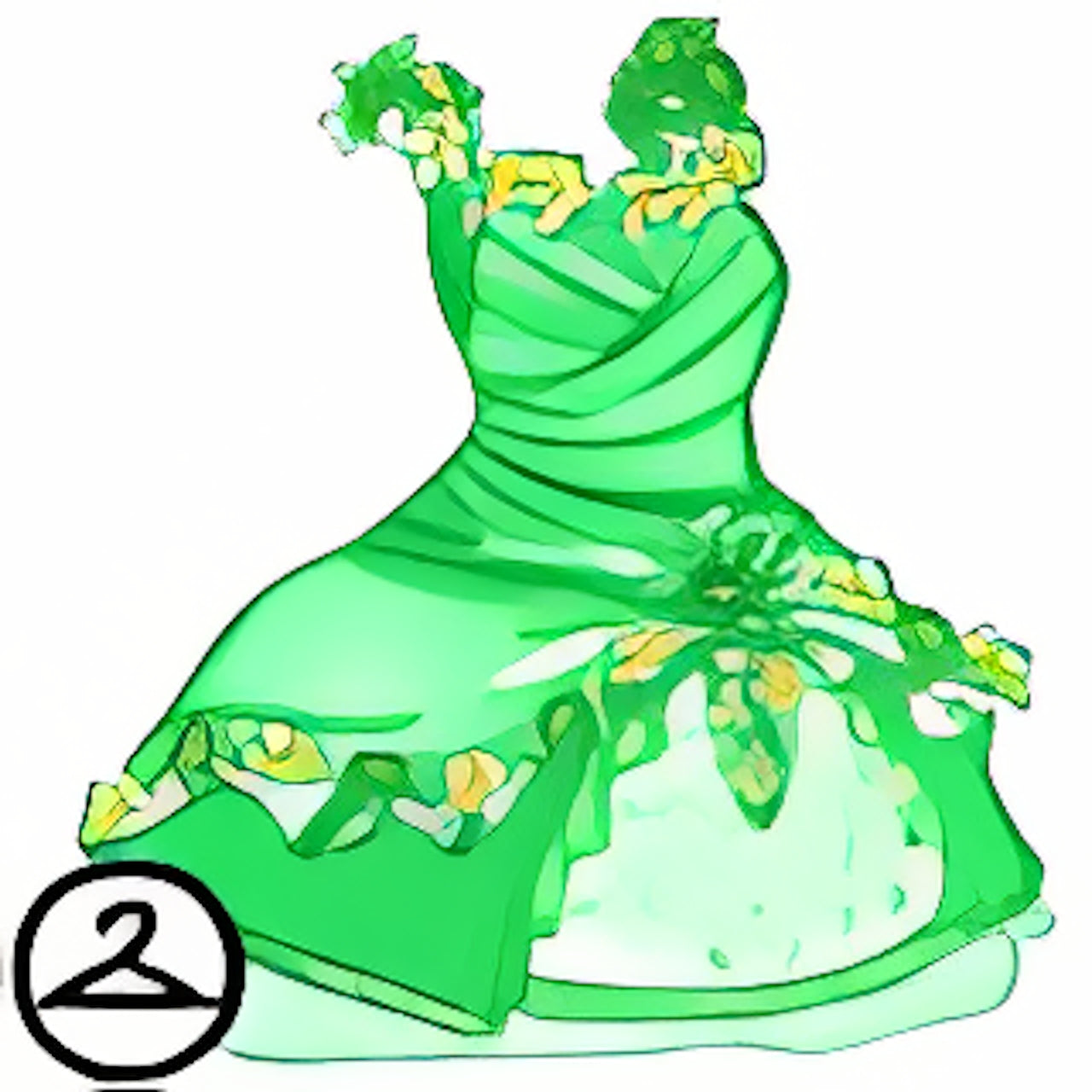 Dyeworks Green: Lavender Faerietale Dress