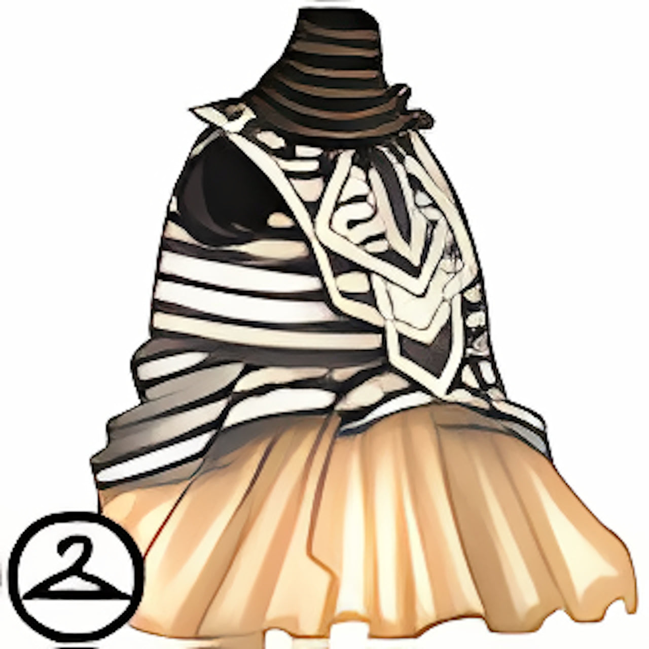Tribal Print Gown