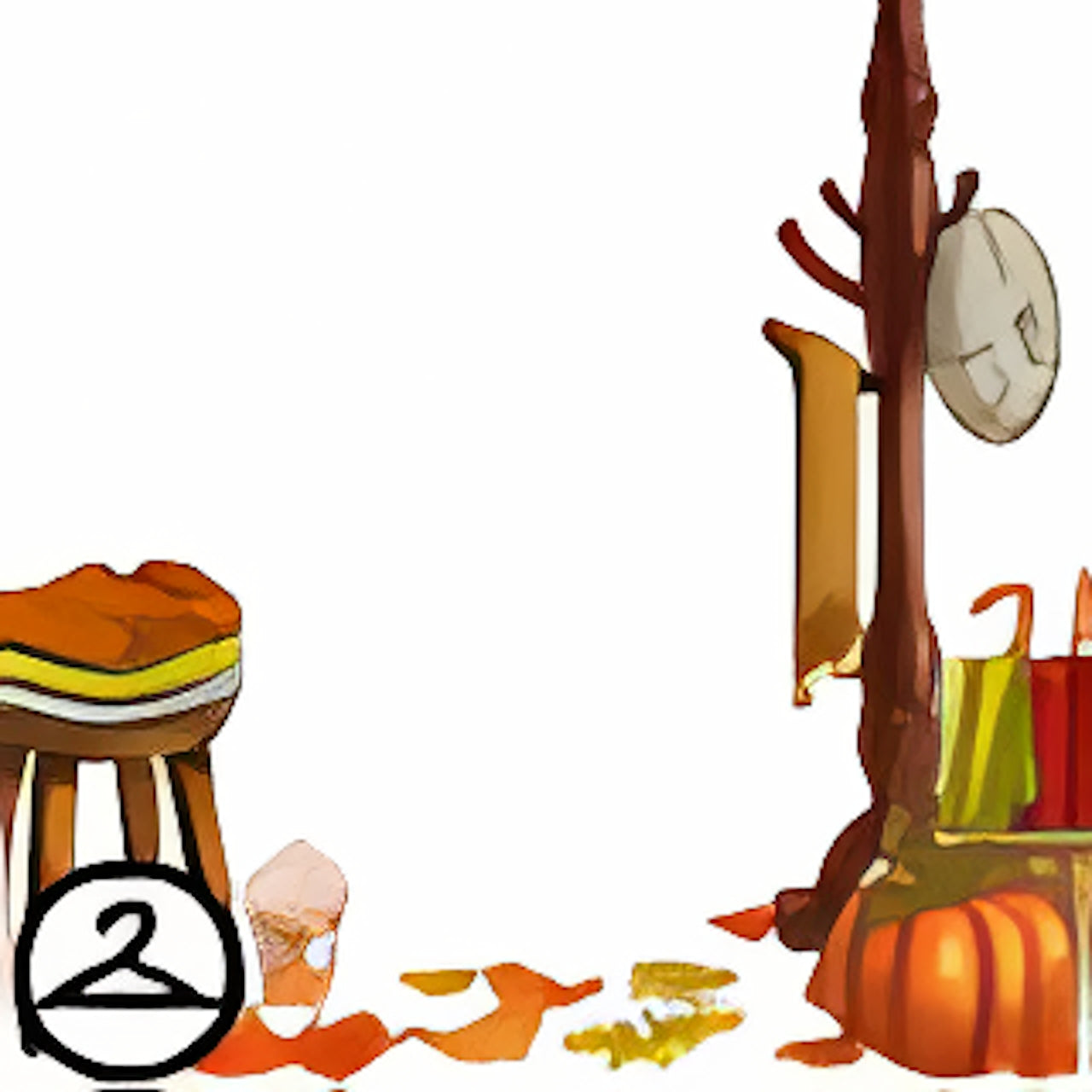 Autumnal Accessories Foreground
