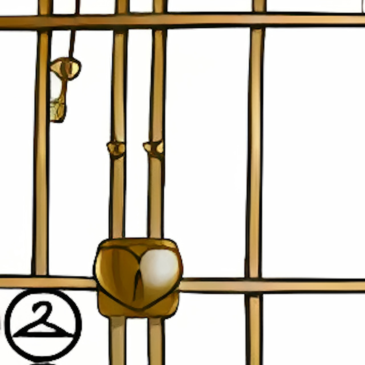 Dyeworks Brown: Jail of Hearts Foreground