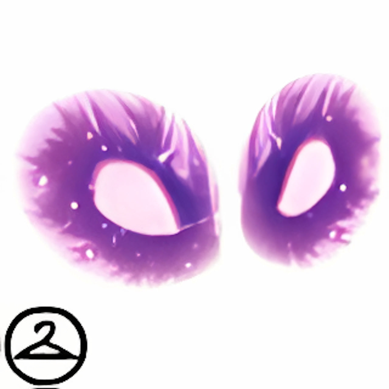 Fancy Purple Facepaint