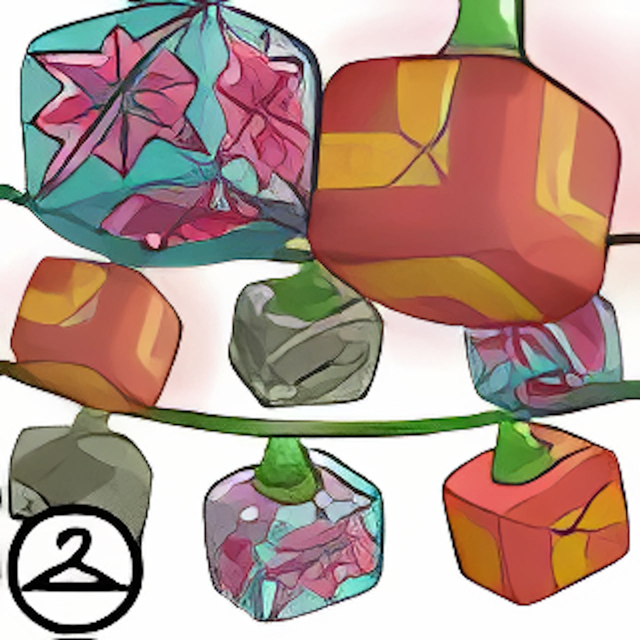 Paper Box String Lights