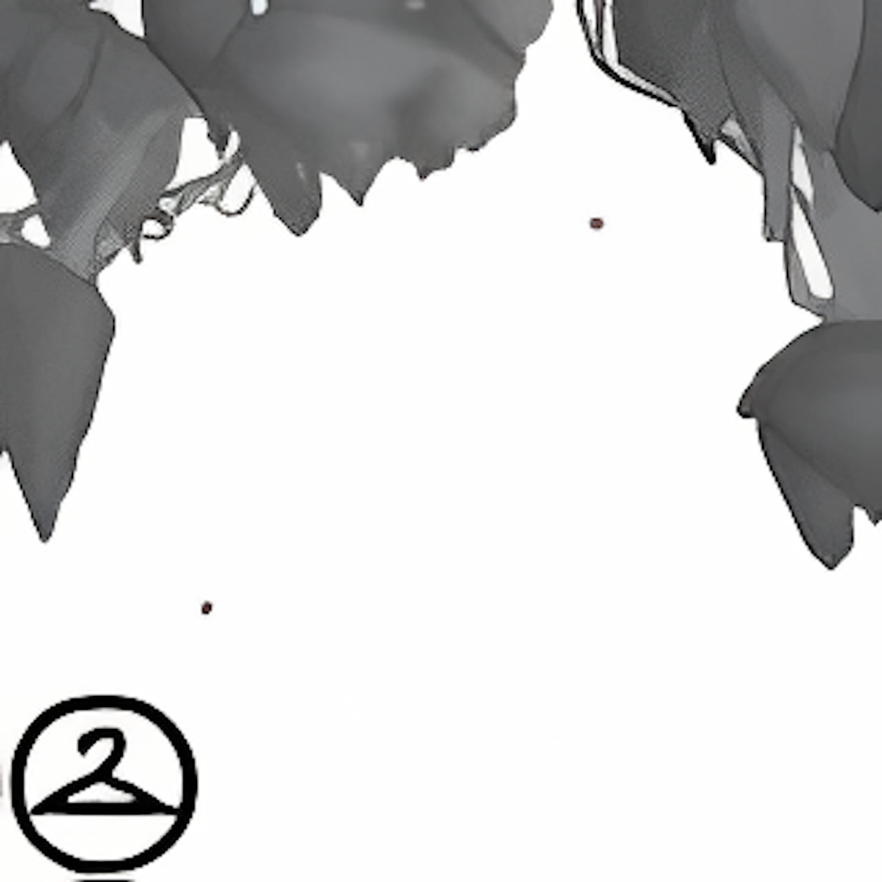 Dyeworks Black: Cherry Blossom Garland