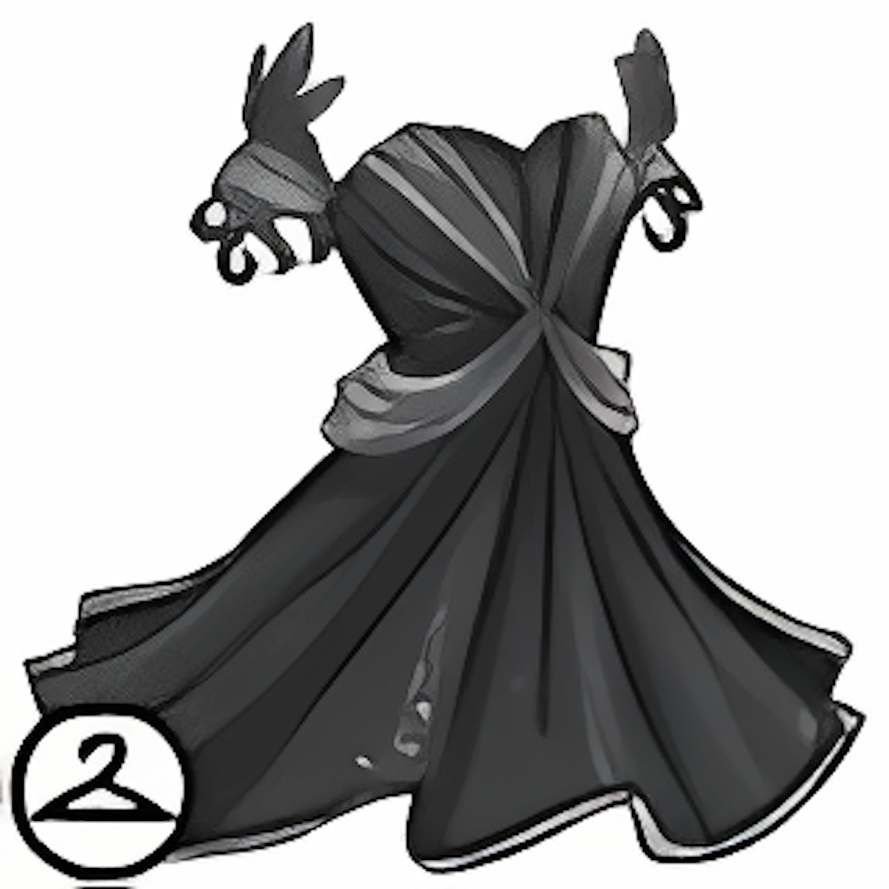 Dark Mystical Gown