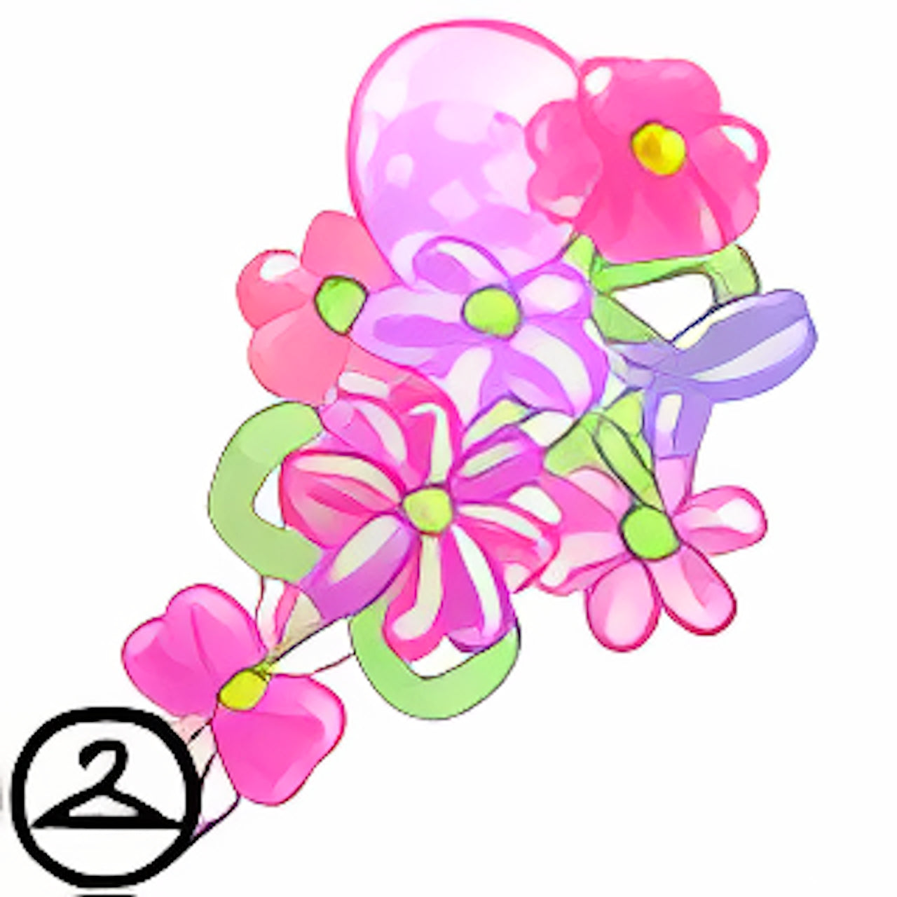 Spring Flower Balloon Bouquet