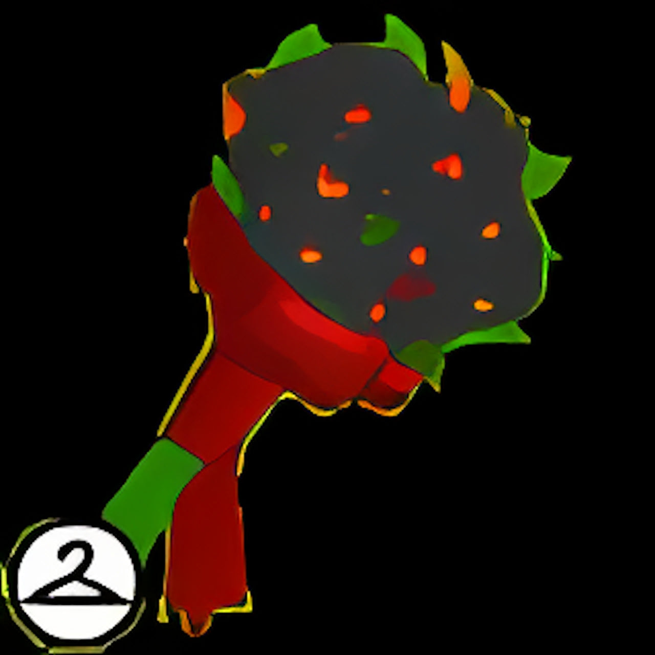 Burning Rose Bouquet