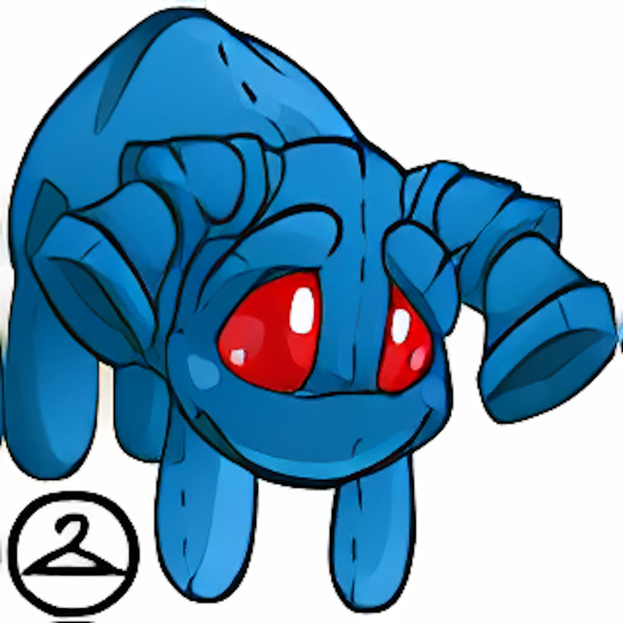 Handheld Grundo Plushie of Prosperity