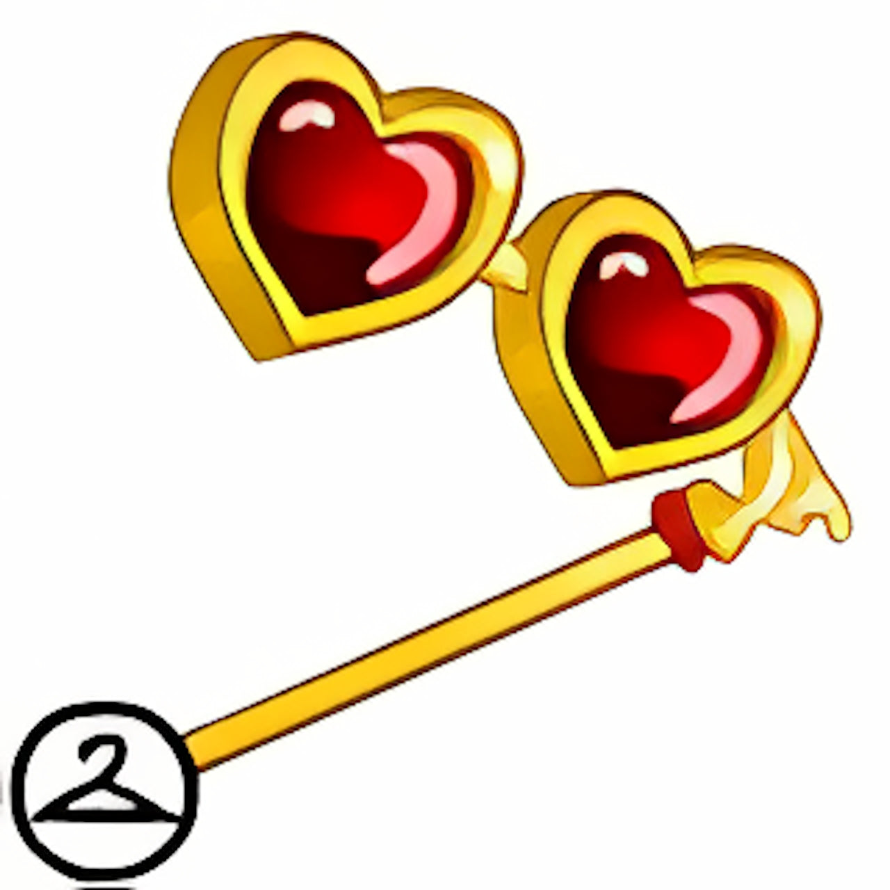 Heart Shaped Magnifying Glasses