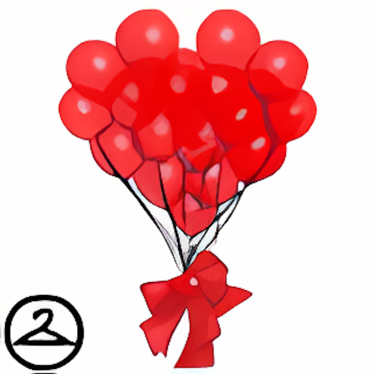 Hearty Bunch of Balloons