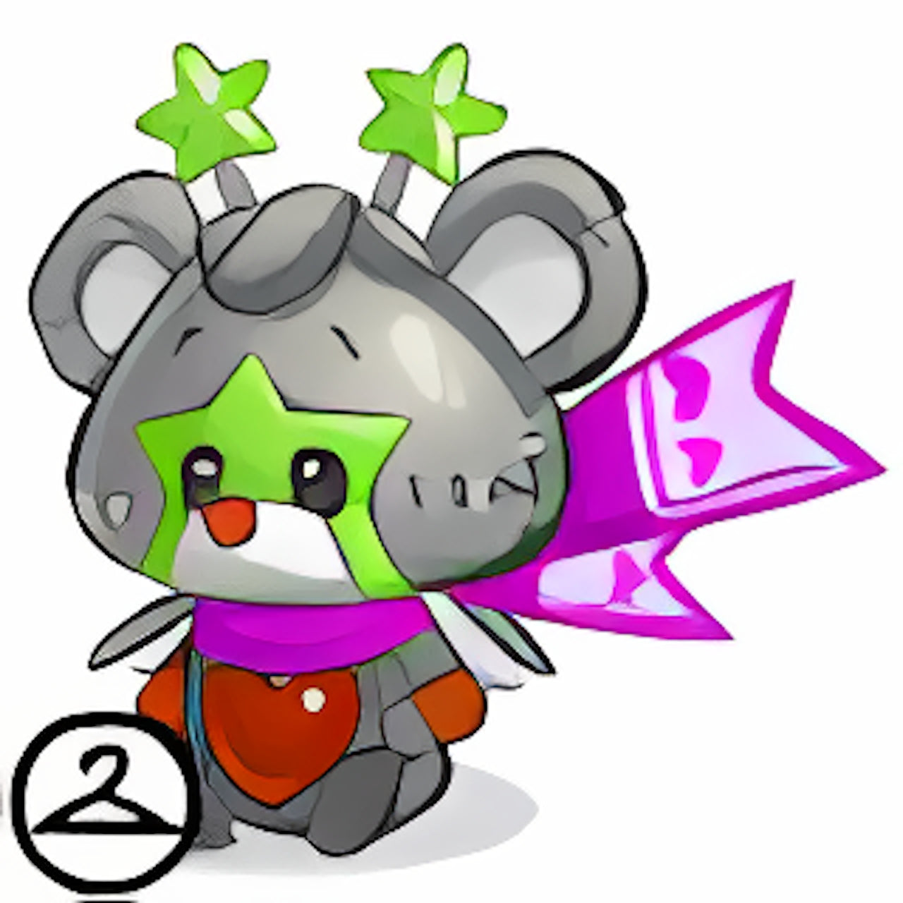 Valentine Robot Ona Handheld Plushie