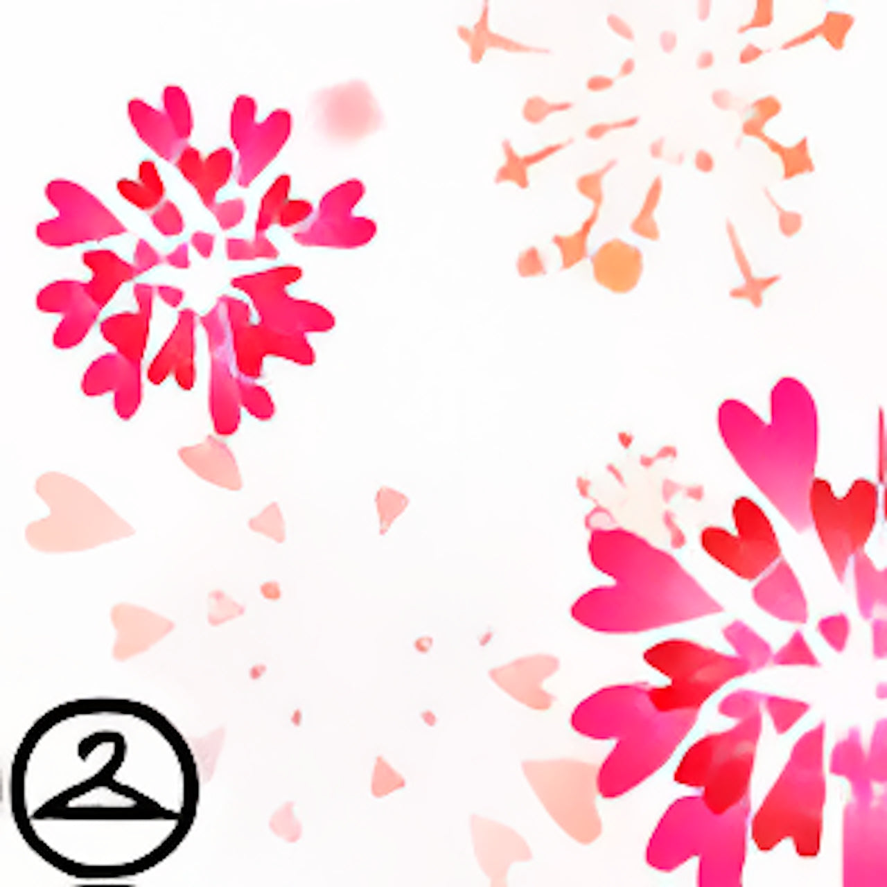 Beautiful Valentine Fireworks